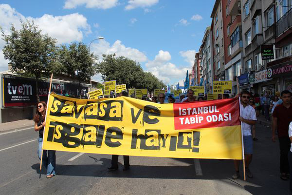 1 eylül barış mitingi