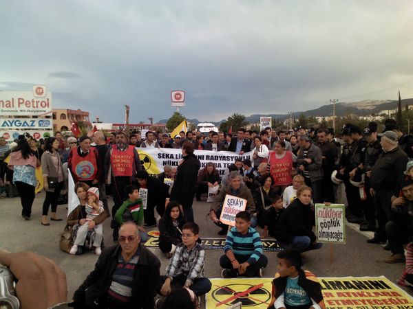 Mersin NKP eylemi