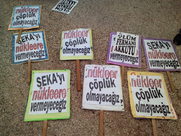 Mersin NKP eylemi