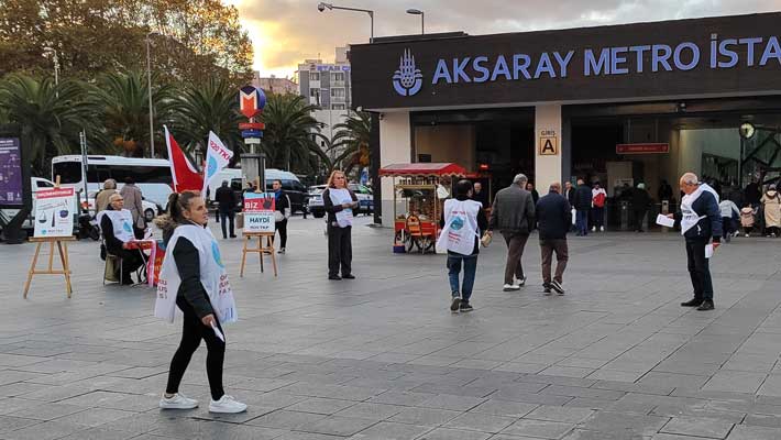 Geçinemiyoruz! Tefecilere, holdinglere değil halka destek / 7 Kasım 2024