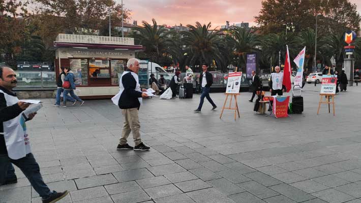 Geçinemiyoruz! Tefecilere, holdinglere değil halka destek / 7 Kasım 2024