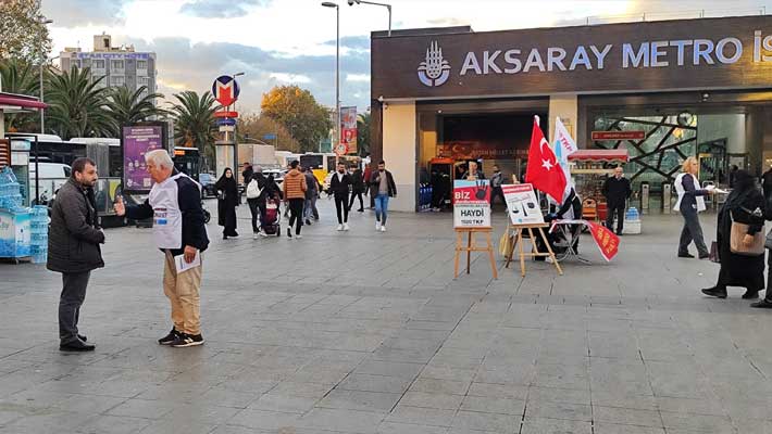 Geçinemiyoruz! Tefecilere, holdinglere değil halka destek / 7 Kasım 2024