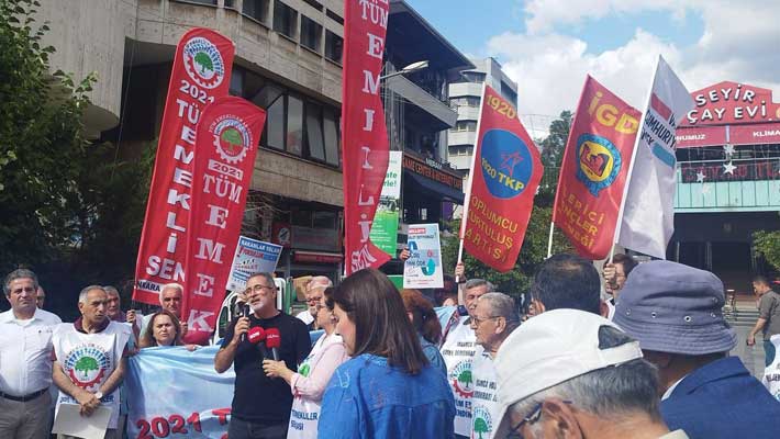  Ankara Sakarya Meydanı Emekli Eylemi