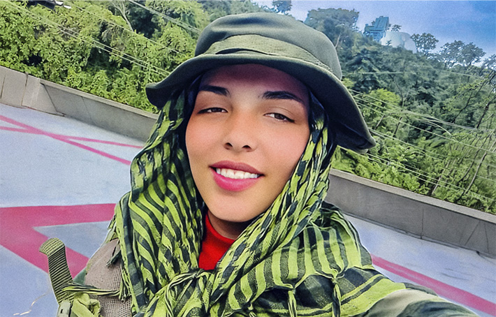 Lieutenant Alejandra del Valle Oliveros Velásquez