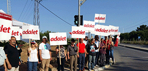 1920 TKP Maltepe'de Adalet nöbetinde