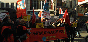 Emperyalizme ve kör aletlerine geçit vermeyeceğiz! Emperyalizme ve kör aletlerine geçit vermeyeceğiz!