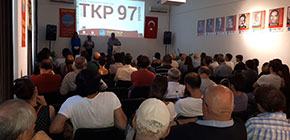 TKP'nin 97. yıldönümü coşkuyla kutlandı TKP'nin 97. yıldönümü coşkuyla kutlandı