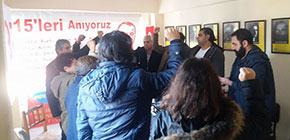 Onbeşler Mersin'de anıldı Onbeşler Mersin'de anıldı