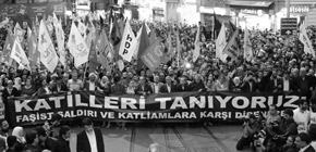Barış mitingini kana buladılar Barış mitingini kana buladılar