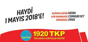 Vatan Cumhuriyet Emek için haydi meydanlara! Vatan Cumhuriyet Emek için haydi meydanlara!