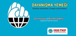 Dayanışma yemeğinde buluşuyoruz