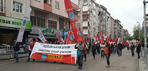 1 Mayıs Gebze'de işçi sınıfıyla yan yana kutlandı 1 Mayıs Gebze'de işçi sınıfıyla yan yana kutlandı