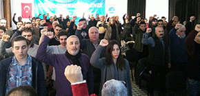 Komünistler Onbeşleri andı Komünistler Onbeşleri andı