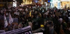 Taksim’de halkın iradesi ‘’Savaşa hayır’’ dedi