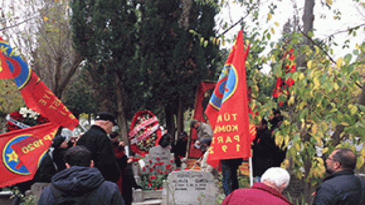 Yoldaşlara sözümüz;  vatana,cumhuriyete, emeğe sahip çıkacağız