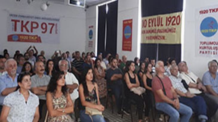 TKP'nin 97. yıldönümü coşkuyla kutlandı TKP'nin 97. yıldönümü coşkuyla kutlandı