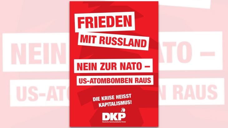 Forderungen der DKP Frieden mit Russland