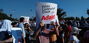 Adalet yürüyüşü bitti, adalet arayışı sürüyor