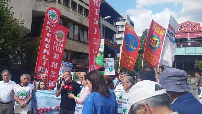  Ankara Sakarya Meydanı Emekli Eylemi
