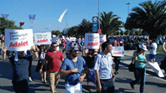 Adalet yürüyüşü bitti, adalet arayışı sürüyor