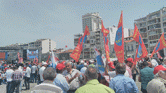 1 Mayıs İzmir'de çoşkuyla kutlandı 1 Mayıs İzmir'de çoşkuyla kutlandı