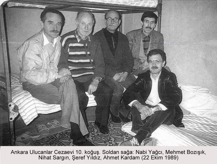 1989 Ulucanlar cezaevi, Nabi Yağcı, Boz, Nihat Sargın, Şeref Yıldız, Ahmet Kardam