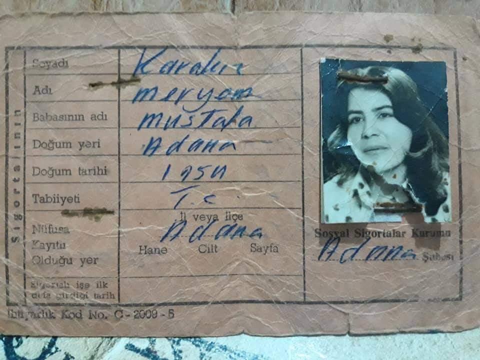 meryem karakız sendika kimliği meryem karakız sendika kimliği